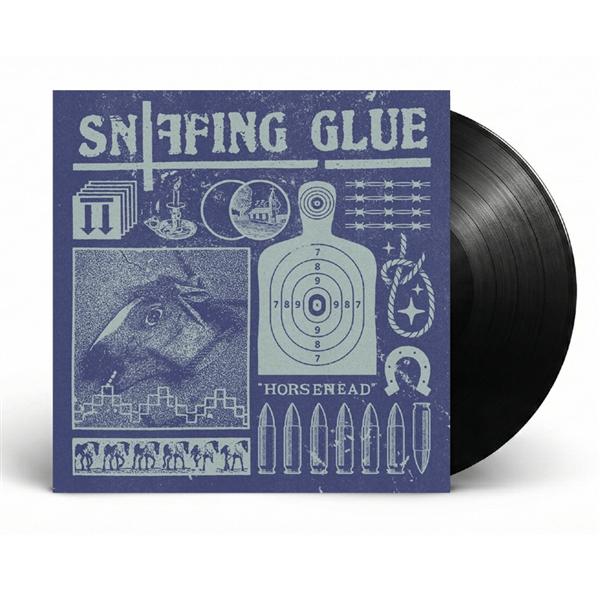 Sniffing Glue - Horsehead 12"EP (Black Vinyl)